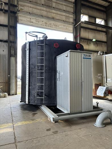 Used 200 BBL DW Insulated Heated Internally Coated Tank