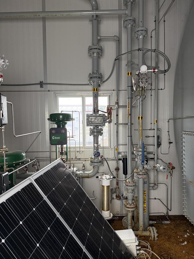 Used 30" 1440 PSI Vertical Sour Separator Package w/Integral 400 BBL Tank