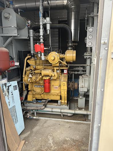 Used 90HP Gardner Denver/Cat 3304 Screw Compressor