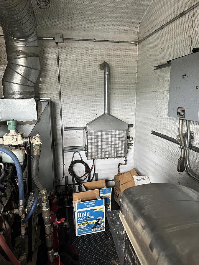 Used Dual 130 KW Katolight Generators with GM 8.1 L Natural Gas Engines