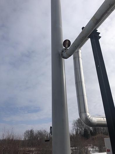 Used 25 BBL 50 PSI Sour Internally Coated Flare Knockout