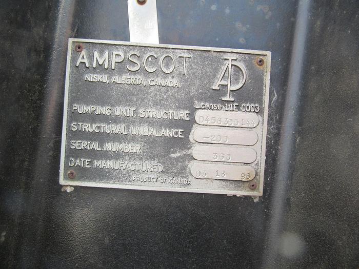 Used Ampscot 456-305-144 Pumping Unit