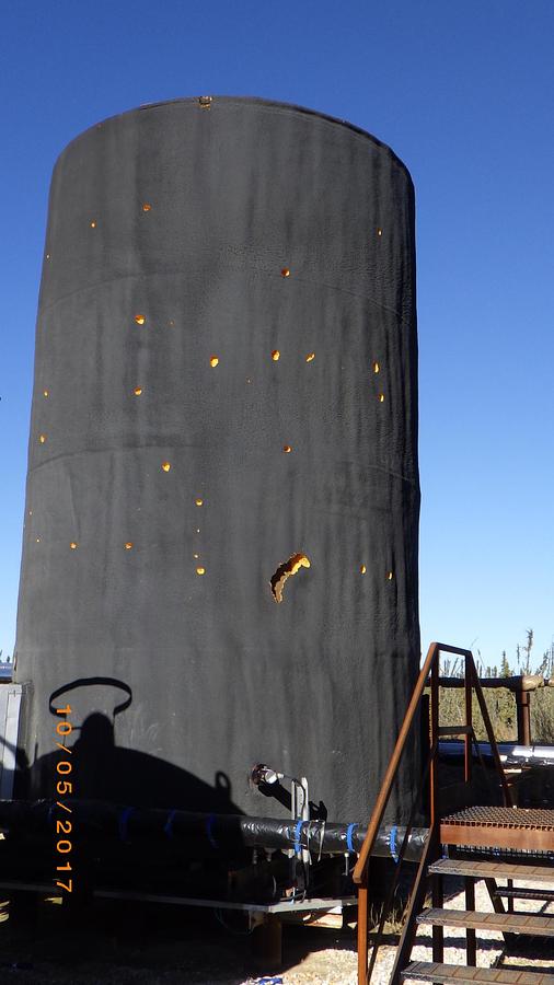 Used 400 BBL Double Wall Unskidded, EnviroVaullt Heated, Insulated & Internally Coated Tank