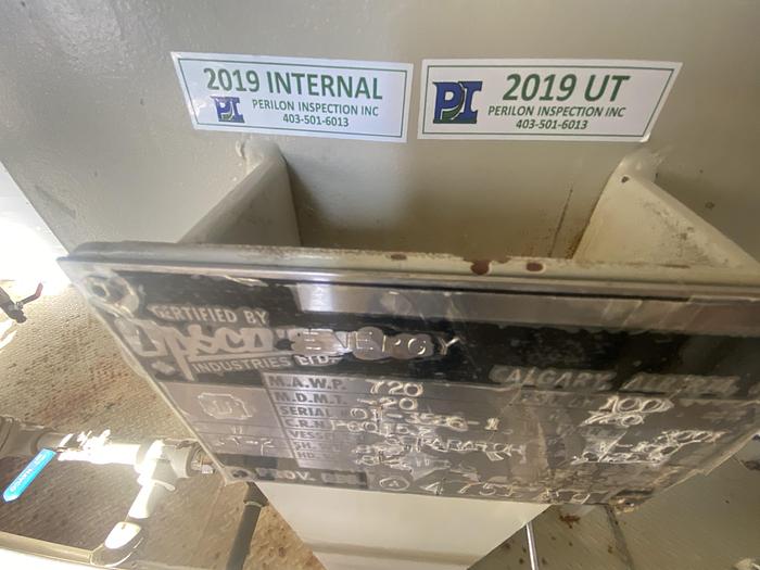 Used 42" x 12' 720 PSI Sweet Horizontal Separator Package