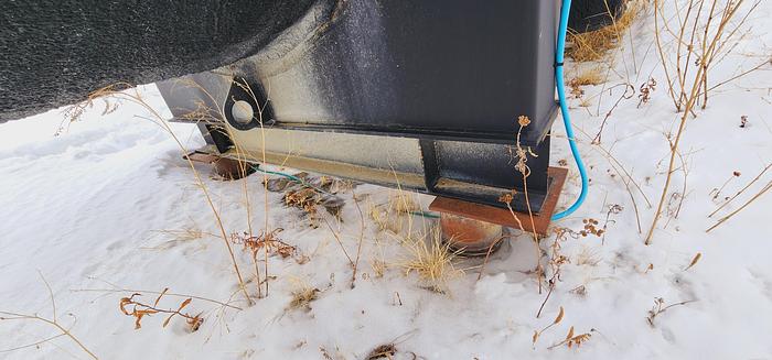 Used 100 BBL Double Wall 14.9 PSI 84" x 15' Flare KO