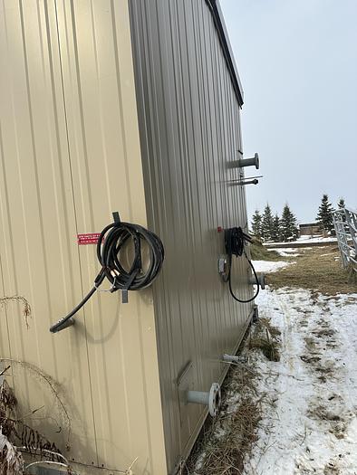 Used 90HP Gardner Denver/Cat 3304 Screw Compressor