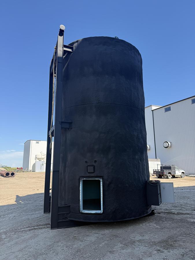 Used 400 BBL L-Skidded, Insulated Tank - 16022