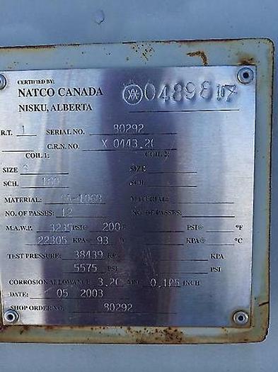 Used 5 MMBTU/Hr Lineheater