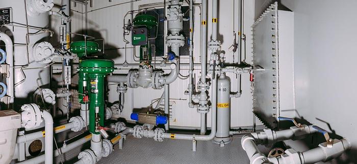 Refurbished 30" 1440 PSI Vertical Sour Separator Package w/Integral 400 BBL Tank