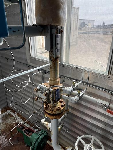 Used 16" 1440 PSI Vertical Separator Package w/Integral 100 Bbl Double Wall Fiberglass Tank