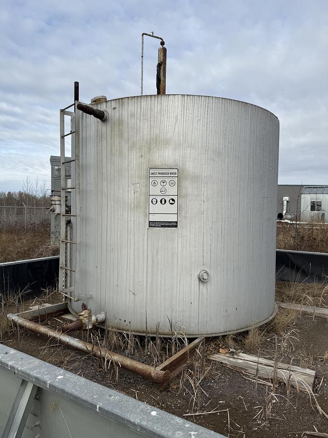 Used 100 BBL Pop Tank