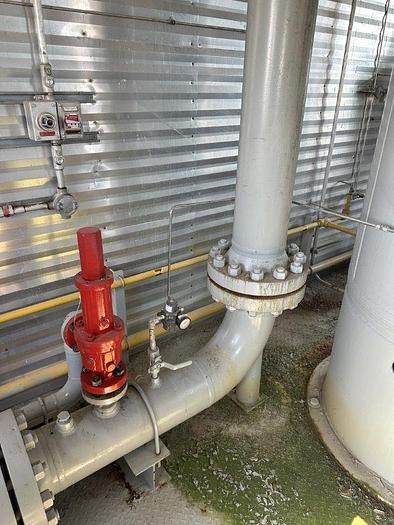 Used 36" x 10' 1480psi Sour Vertical Separator