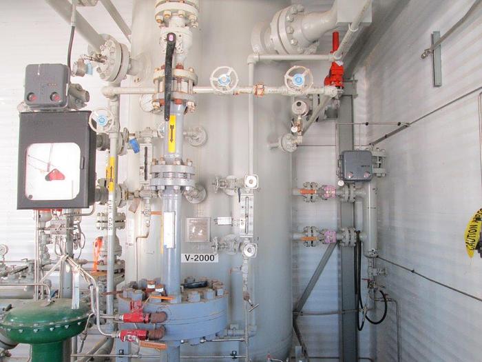 Used 48" x 10' 1440 PSI Sour Vertical Separator