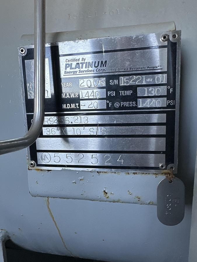 Used 2006 Platinum Energy Services