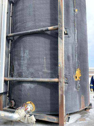Used 400 BBL Insulated Heated & Internally Coated Tank