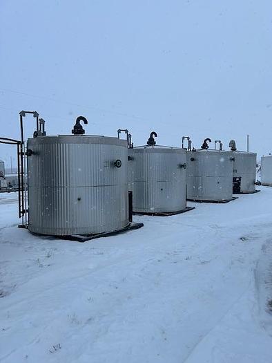 Used 100 BBL Double Wall Heated and Insulated Tank