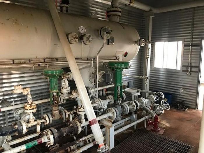 Used 42” x 16’ 1800# SOUR Orban 3 Phase Horizontal Separator Package