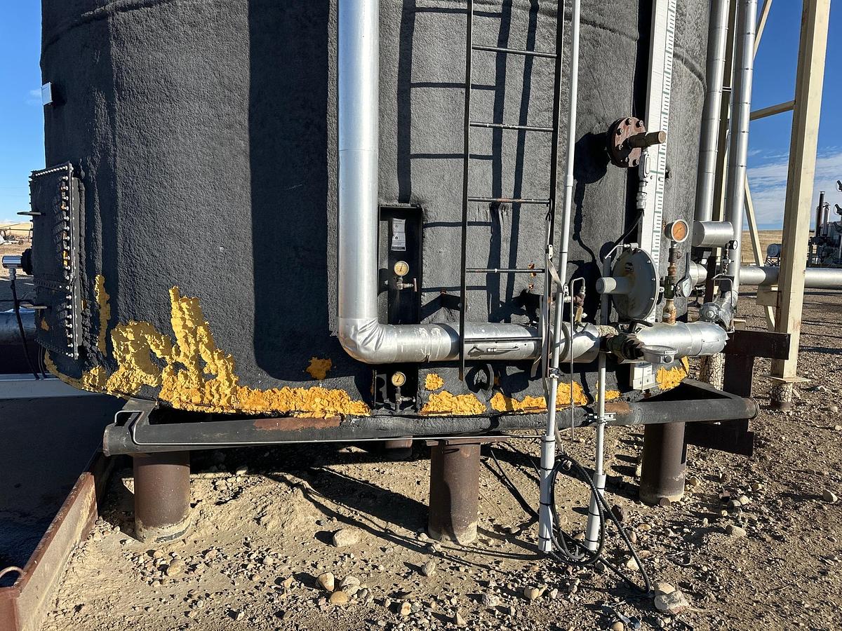 Used 750 BBL Double Wall Internally Coated Tank #16110