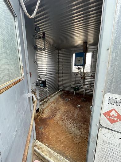 Used 16" 1440 PSI Vertical Separator Package w/Integral 100 Bbl Double Wall Fiberglass Tank