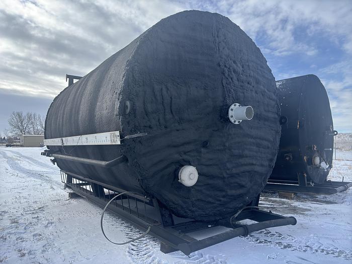 Used 400 BBL Internally Coated, Heated and Insulated Tank