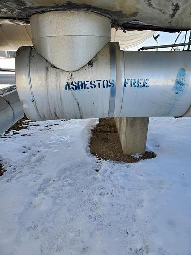 Used 81,364 Gallon 235 PSI Pressurized Storage Bullet