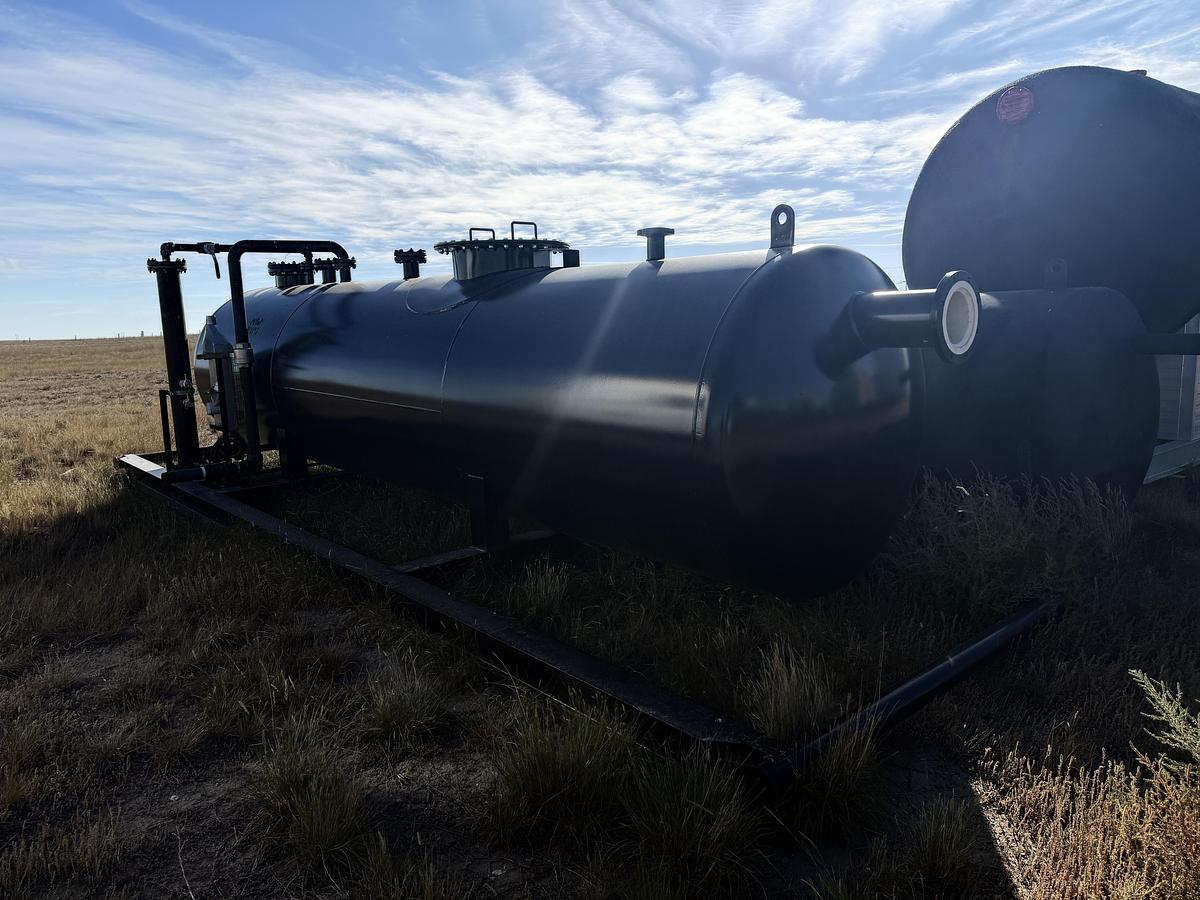 Refurbished 75 BBL Flare Knockout Skid 14.9 PSI Reconditioned - 15780