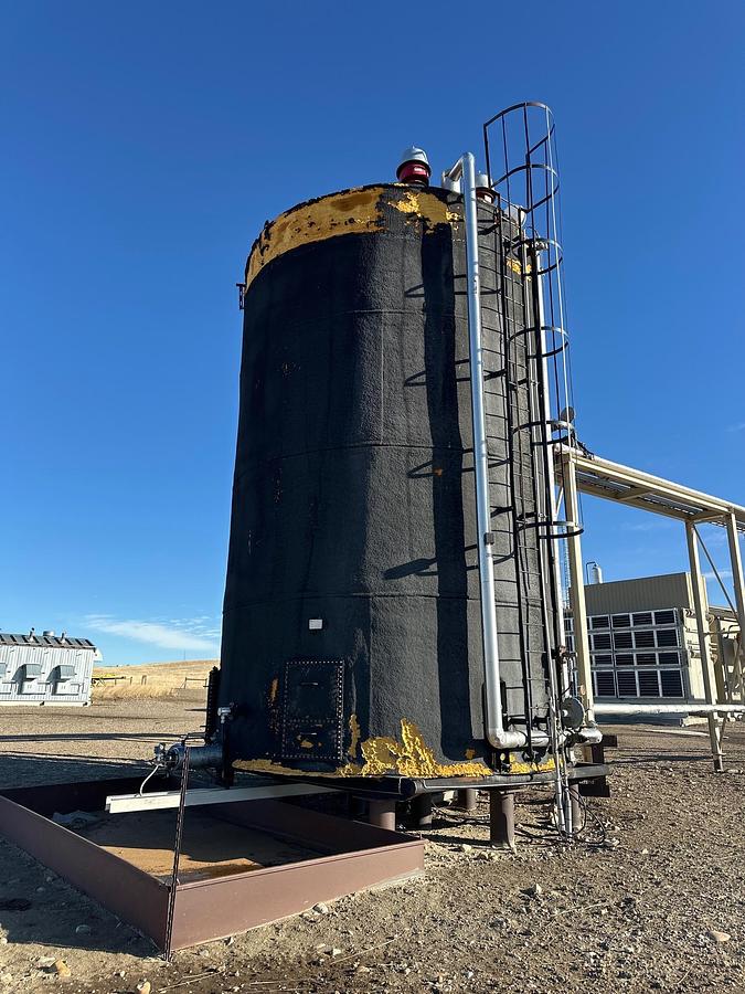 Used 750 BBL Double Wall Internally Coated Tank #16110