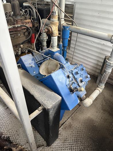 Used 85HP Quincy 5120PNG/Cummins 5.9 Reciprocating Compressor