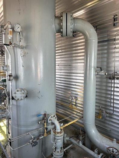 Used 36" x 10' 1480psi Sour Vertical Separator