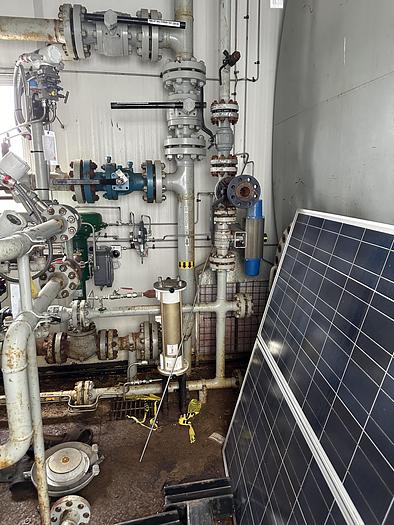 Used 30" 1440 PSI Vertical Sour Separator Package w/Integral 400 BBL Tank