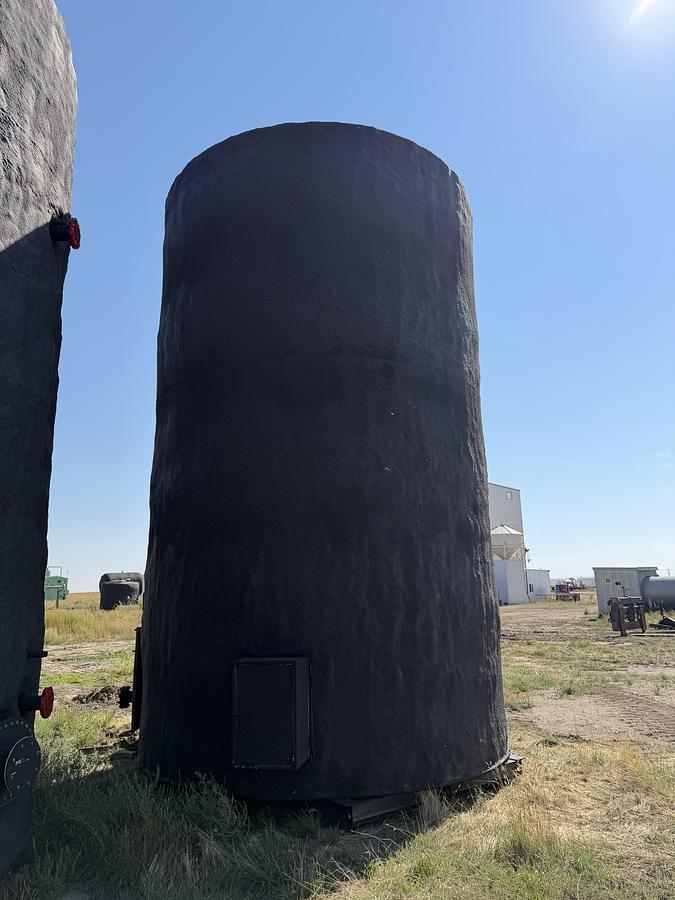 Refurbished 400 BBL Double Wall External Heat Box, Insulated, Internally Coated Tank - 15523