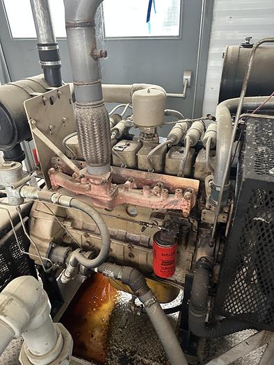 Used 85HP Quincy 5120PNG/Cummins 5.9 Reciprocating Compressor