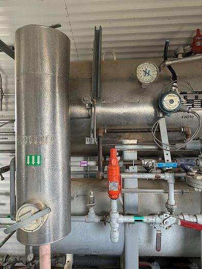 Used 24" x 30' 1440 PSI AB Sour 8 Tray Dehydrator