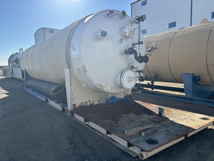 Used 8' x 30' Horizontal 75 PSI Sivalls Treater
