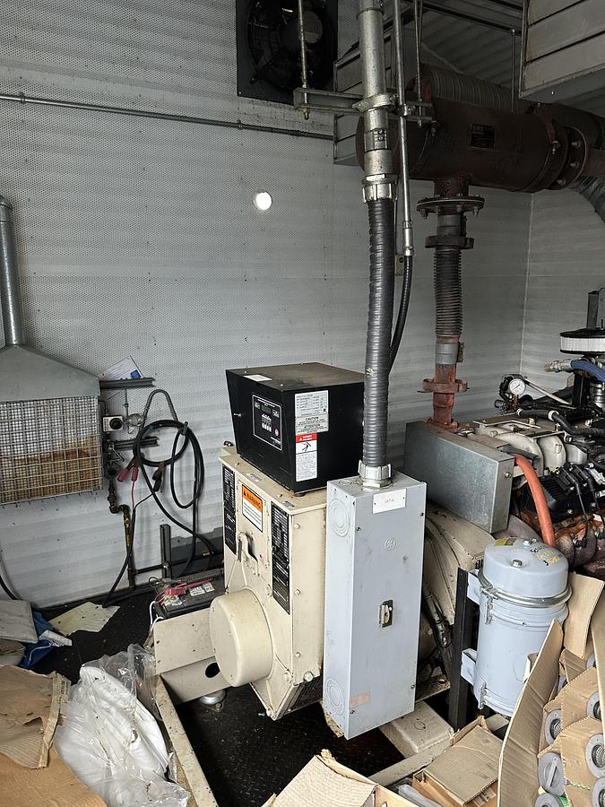 Used Dual 130 KW Katolight Generators with GM 8.1 L Natural Gas Engines
