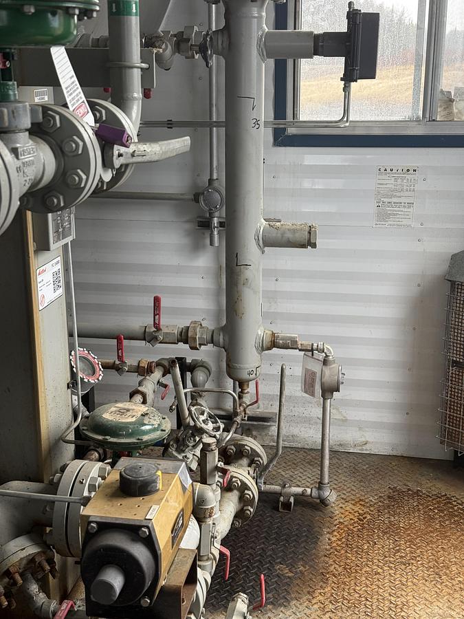 Used 60" x 20' 530 PSI Sour Horizontal Separator Package