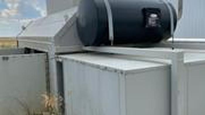 Used 60 KW Field Run Stamford Newage Dual Fuel Genset w/GM 5.7L Driver