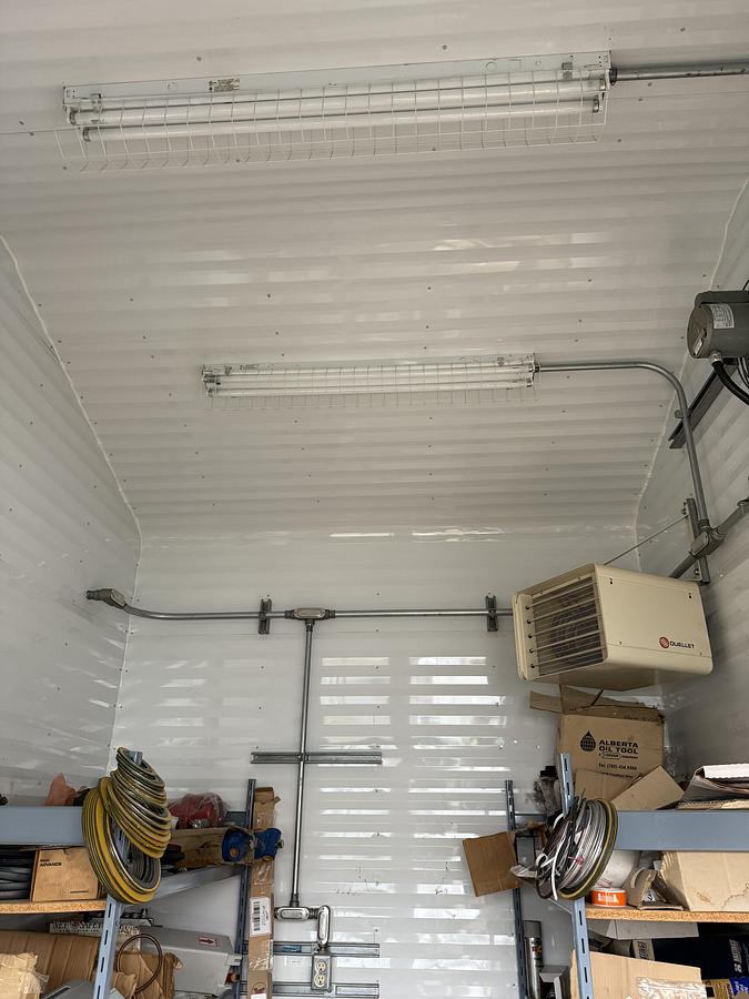 Used 10" W x 24' Long MCC Building with Storage/Office Space