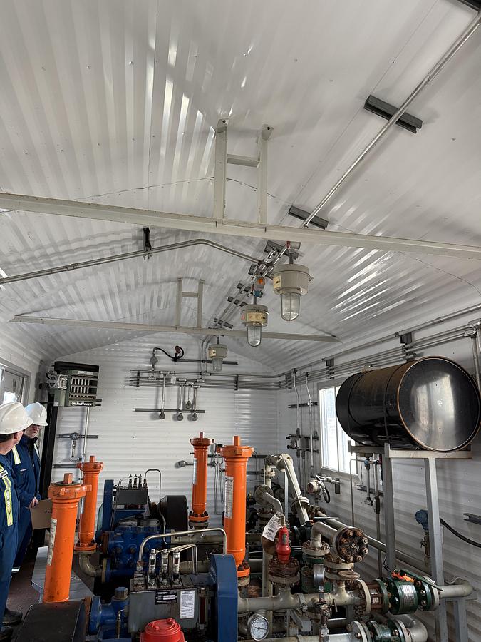 Used Dual T30-2L National Oilwell Triplex Pump Package