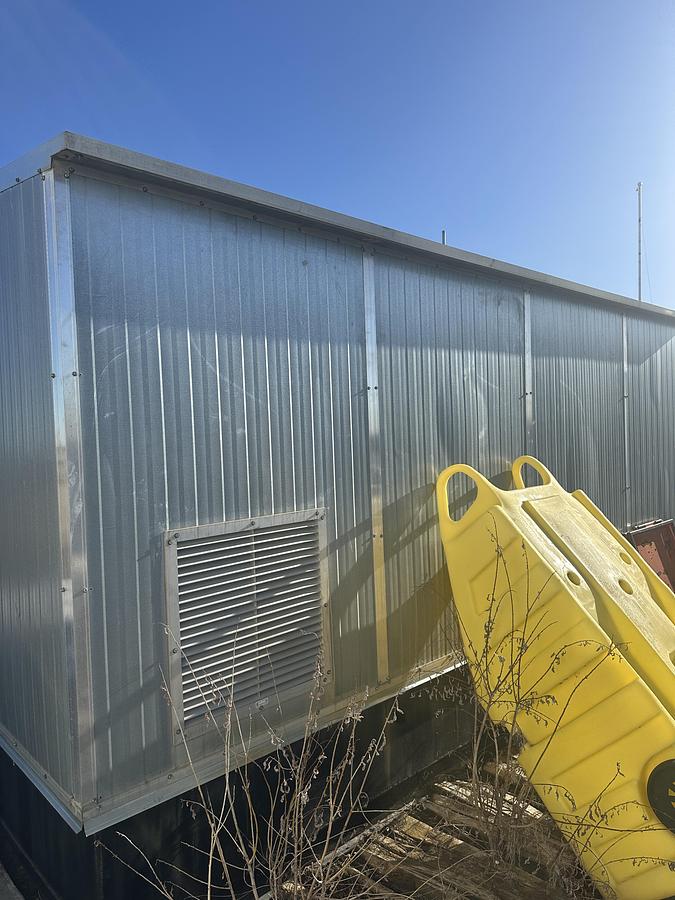 Used Barrel Dock Containment Building