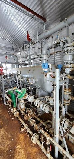 Used 36" x 10' 1440 PSI Horizontal Sour Separator Package