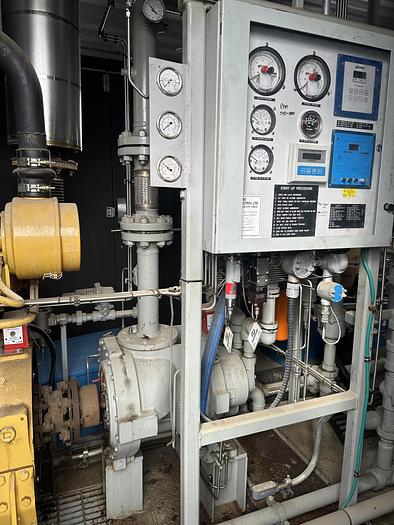 Used 90HP Gardner Denver/Cat 3304 Screw Compressor