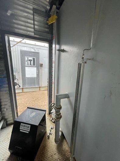 Used 16" 1440 PSI Vertical Separator Package w/Integral 100 Bbl Tank