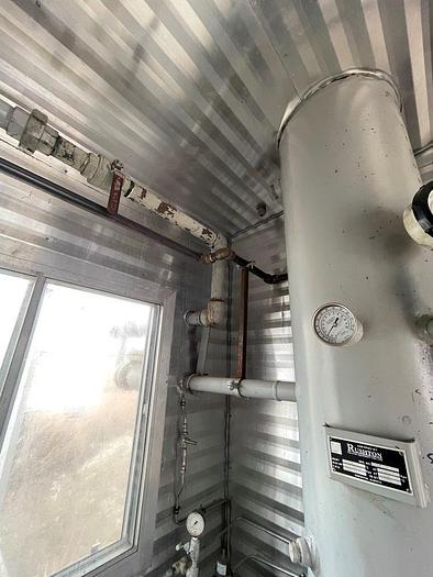 Used 16" 1440 PSI Vertical Separator Package w/Integral 100 Bbl Tank