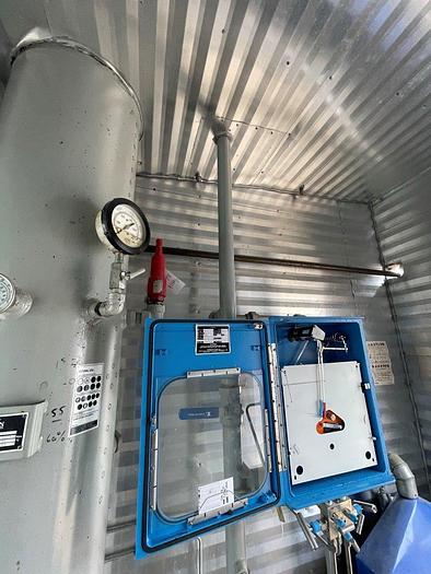 Used 16" 1440 PSI Vertical Separator Package w/Integral 100 Bbl Tank