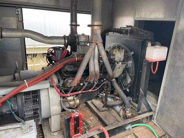 Used 60 KW Field Run Stamford Newage Dual Fuel Genset w/GM 5.7L Driver