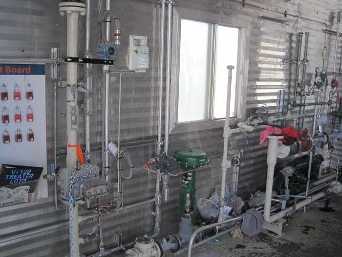 Used 6' x 20' 100 PSI Horizontal Electrostatic Internally Coated Treater