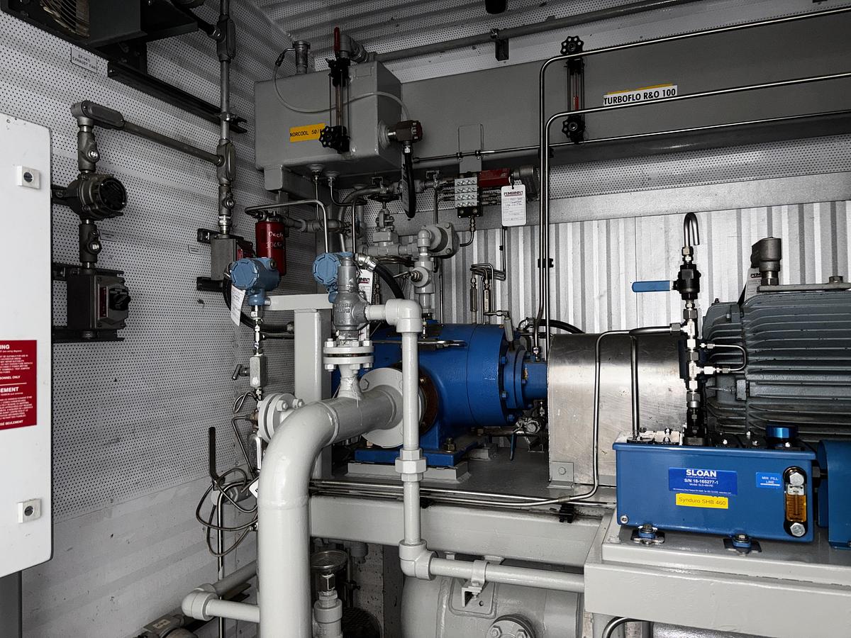 Used 50 HP Ro-Flo VRU Compressor - 16020