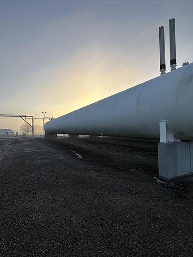 Used 90,000 Gallon 250 PSI Storage Bullet