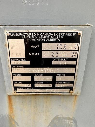 Used 1 MMBTU Hr 48 X 16 Sour Lineheater For Sale At RARE Oilfield used-1-mmbtu-hr-48-x-16-sour-lineheater-for-sale-at-rare-oilfield